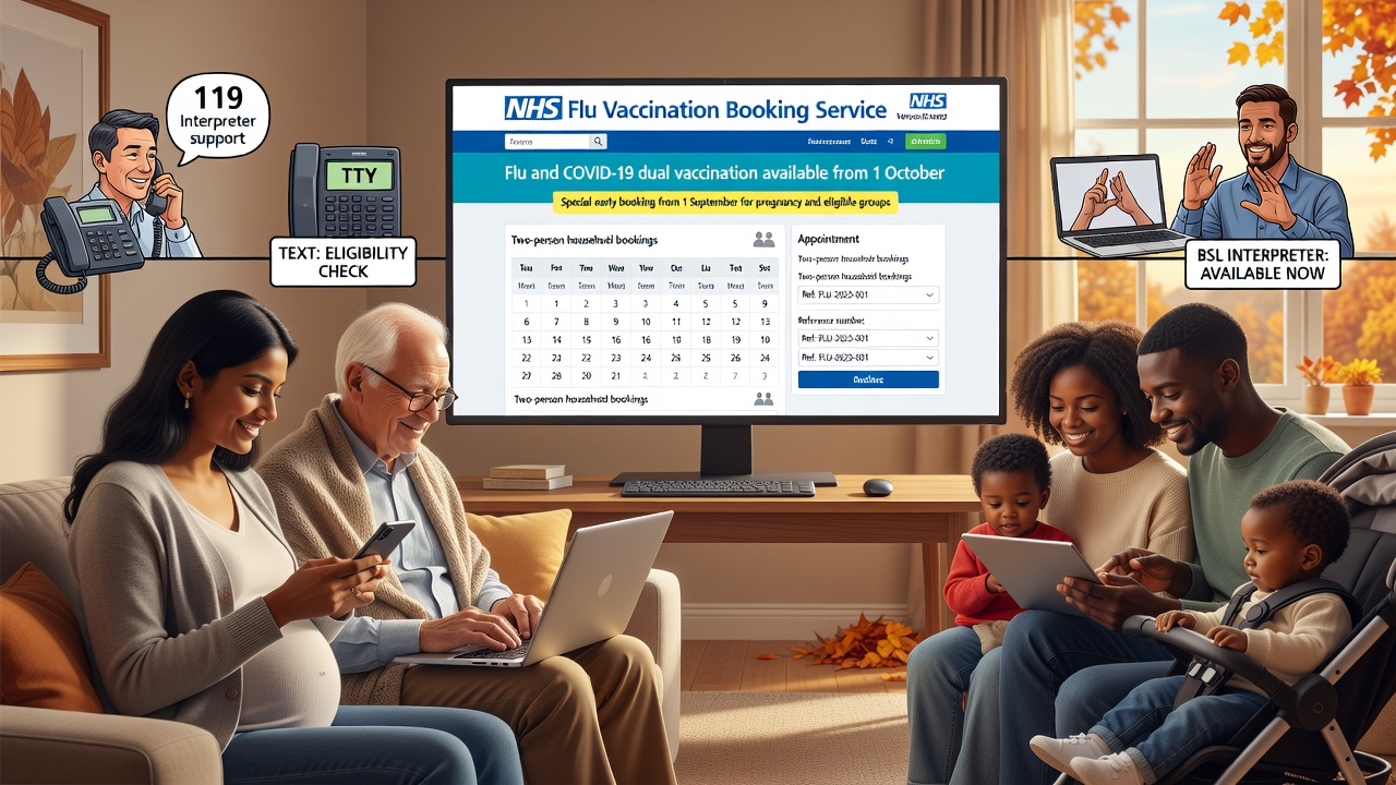 NHS Flu Booking Service Opens With Wider Digital Access Options