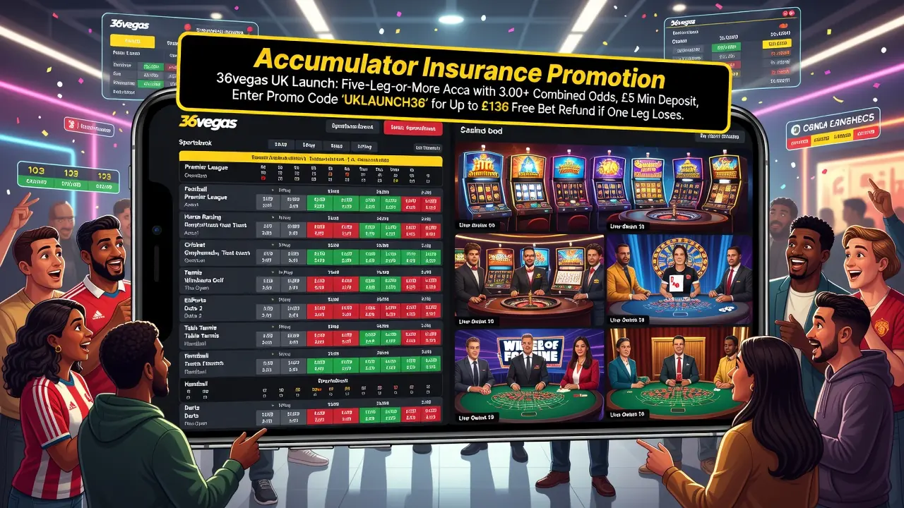 36vegas Enters UK Market With Combined Sports And Casino Offer