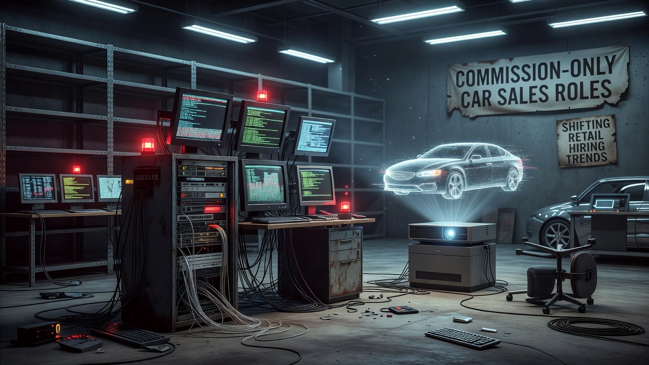Commission-Only Car Sales Roles Signal Shifting Retail Hiring Trends