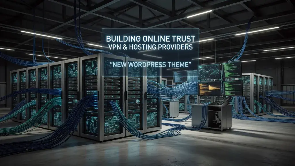 New WordPress Theme Targets VPN and Hosting Providers Building Online Trust