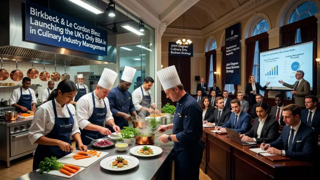 Birkbeck and Le Cordon Bleu Launch UK's Only Culinary Management Degree