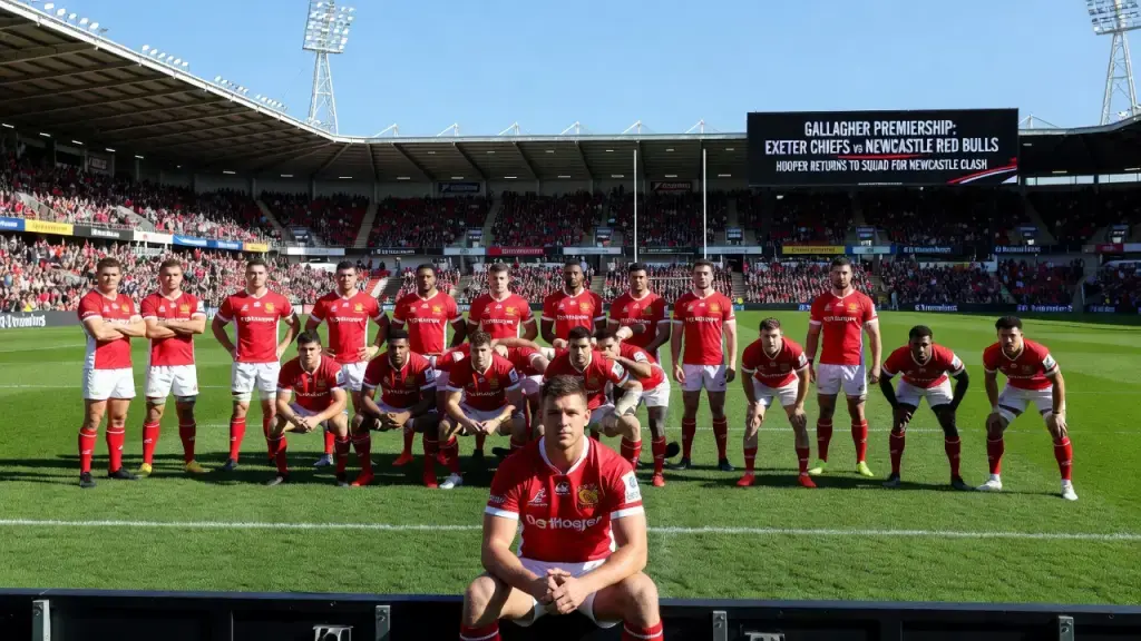 Hooper Returns to Exeter Squad for Newcastle Clash