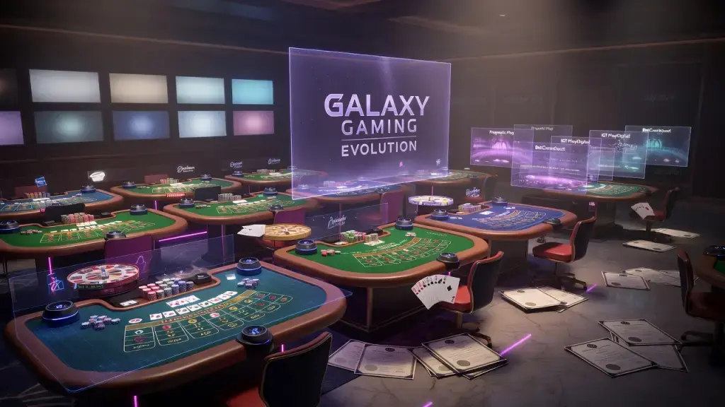 Table Game Supplier Galaxy Gaming Heads Toward Evolution Takeover